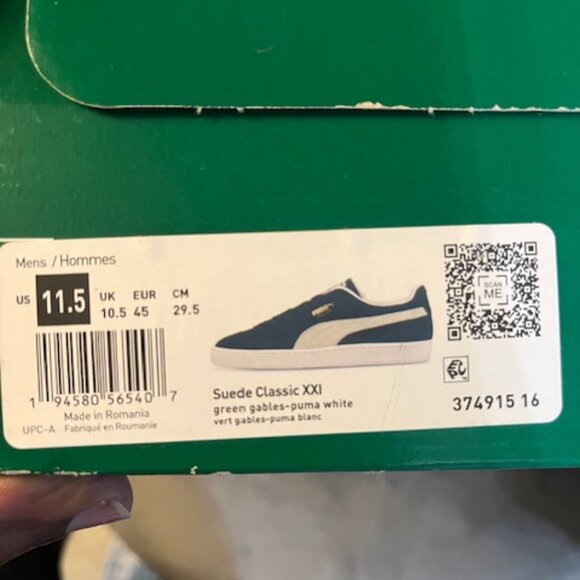 NEW!  PUMA Suede Classic XXI Sneakers - Picture 2 of 5